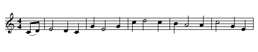 Barney and Katie - staff notation