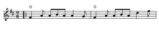 Barney Brallaghan (Slip Jig) - staff notation