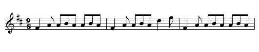 Barney Brallaghan's Slip Jig - staff notation