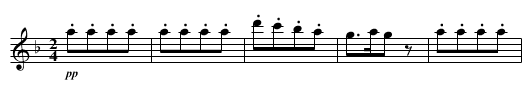 Baron Manchausen's Quadrilles No.1. Le4.206 - staff notation