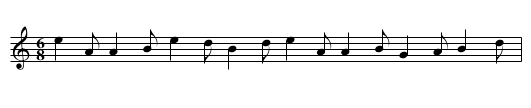 Barrack Hill - staff notation
