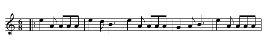 Barrack Hill - staff notation