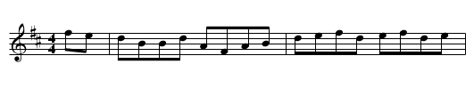 Barrel of Wash - staff notation