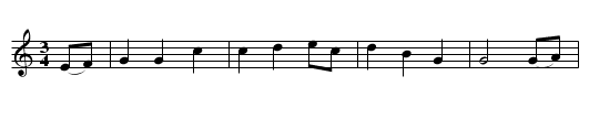 Barrymore Tithe Victory, The  - staff notation