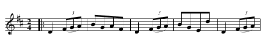 Barry's Delight. JJo8.186 - staff notation