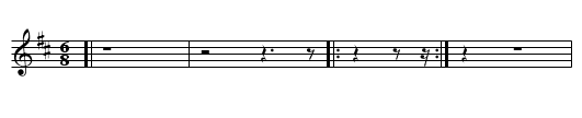 Bars and Rests - staff notation