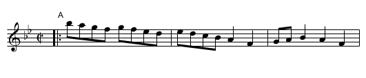 BARTLETT HOUSE - staff notation
