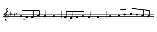Basse danse - Entre du Fol - staff notation