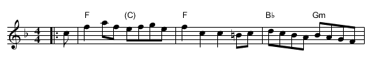 Batchelder's Reel - staff notation