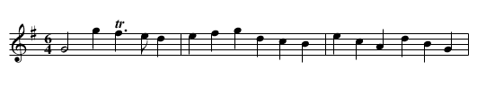 Bath Medley. WCD3/1.022 - staff notation