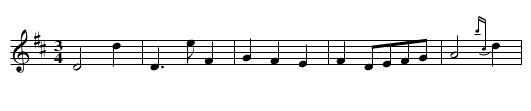 Bath Minuet [1] - staff notation