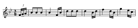 Bath Waltz. JC.101 - staff notation