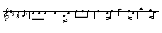 Bath Waltz.  JHa.40 - staff notation