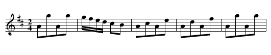 Battenshagen Polka - staff notation