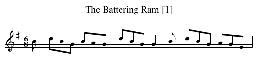 Battering Ram [1], The - staff notation
