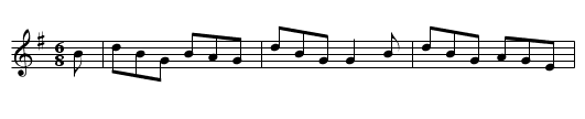 Battering Ram - staff notation