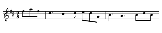 Battle of the Somme, the  - staff notation