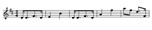 Battle., The  - staff notation