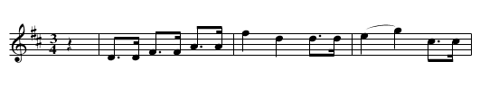 Bavarian Air. WHG.045 - staff notation