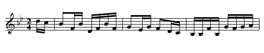 Bay of Quinte Reel - staff notation