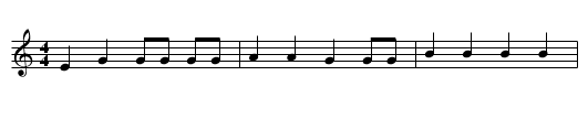 Bayou Sara - staff notation