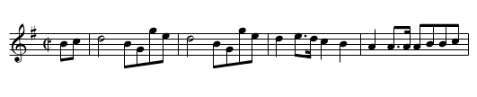 Bayshot March JBut.863, The - staff notation
