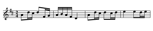 Be gone from the Window - staff notation