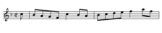 Be Merry and Wise (1) - staff notation