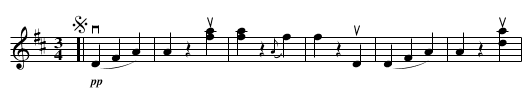 BEAUTIFUL DANUBE -- Waltz 1 - staff notation