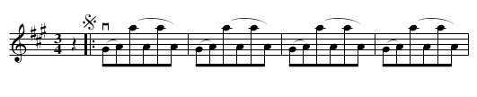 BEAUTIFUL DANUBE -- Waltz 2 - staff notation