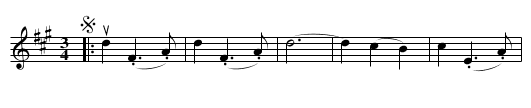 BEAUTIFUL DANUBE -- Waltz 5 - staff notation