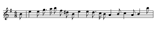 Beautiful Fields - staff notation