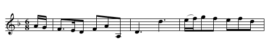 Beautiful Scrabmagg, The - staff notation
