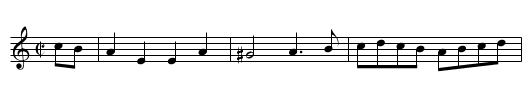 Beaux Stratagem - staff notation