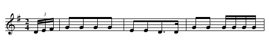 Beaver Creek - staff notation
