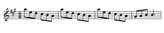 Beaver, The - staff notation