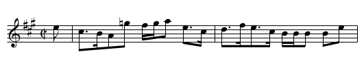 Because I was a Bonny Lad. Ru1.059 - staff notation