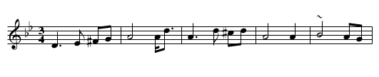 Beckerman's Hora - staff notation
