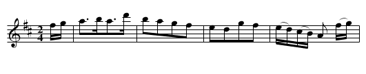 Bed of Roses, The  - staff notation
