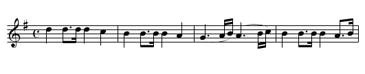 Bedfordshire March, The - staff notation