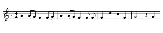 Bedfordshire May Carol - staff notation