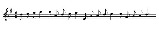 Beechen Grove's New Hall - staff notation