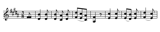 Bees, The  - staff notation