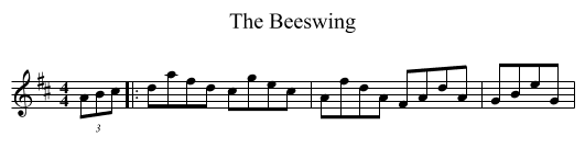 Beeswing, The  - staff notation
