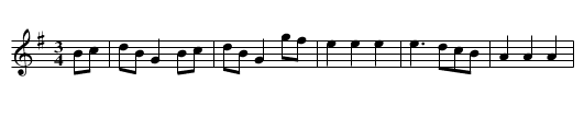 BEETHOVEN'S FAVORITE WALTZ - staff notation