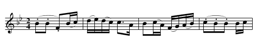 Beggarman, The - staff notation