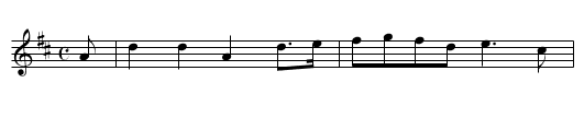 Beggarman, The - staff notation