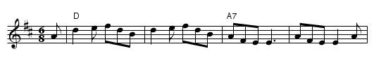 Behind the Haystack - staff notation