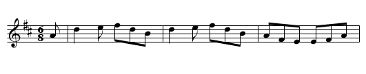 Behind the Haystack - staff notation