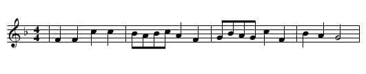 BEI DER STILLEN MONDESHELLE - staff notation